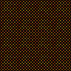 Poster - Seamless square pattern background - orange abstract vector illustration from diagonal squares
