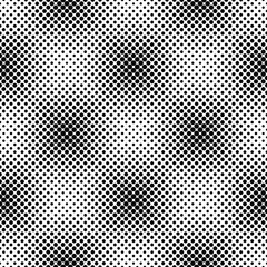 Poster - Seamless geometrical dot pattern background design - abstract monochrome vector illustration from dots