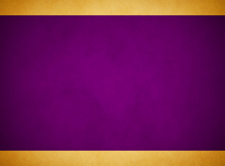 elegant rich purple grunge background. rich gold header footer