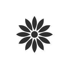 Aufkleber - Sun icon template color editable. Sun symbol vector sign isolated on white background. Simple logo vector illustration for graphic and web design.