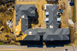 © AmazingAerialAgency - Aerial view of a residential apartments construction site in Naperville, IL, USA