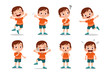 © Colorfuel Studio - kid child expression vector illustration set bundle