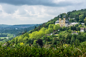 Wall Mural - Kappele from Marienberg fortress in Wurzburg, Bavaria, Germany