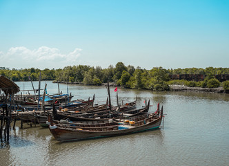 colorful boats 