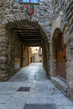 Fototapeta Na drzwi - Landscape medieval village Besalu, Catalonia, Spain