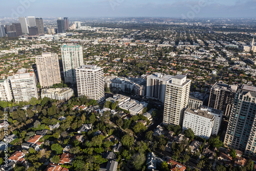 Aerial view of condos, apar...