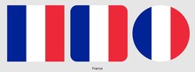 France Flag, Vector Illustration