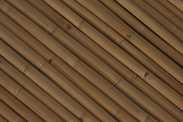  brown tone bamboo plank fence texture for background