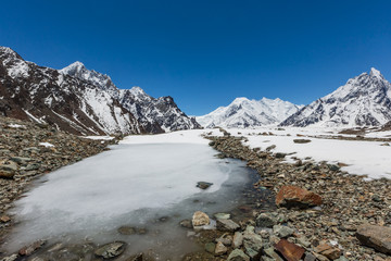 K2 mountain peak, second highest mountain in the world, K2 trek, Pakistan, Asia