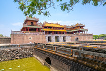 Dai Noi Palace Complex Of Hue Monuments. The Place That Leads To The Palaces Of Kings Is The Official In The 19th Century In Hue, Vietnam