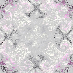 Aufkleber - Vector image with imitation of grunge datamoshing texture.