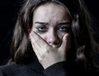 © SB Arts Media - Portrait of young sad frightened girl suffering from bullying, c