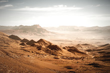 Wüste Im Dusnt Bei Merzouga In Marokko In Afrika