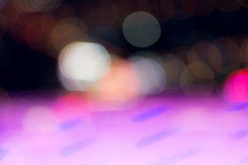Wall Mural - defocused bokeh light for background