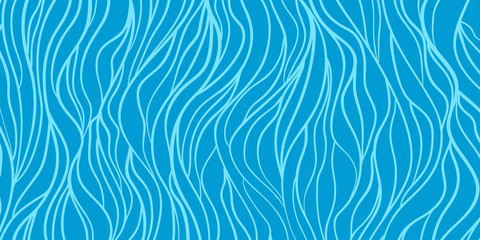 Wall Mural - Colorful wavy background. Hand drawn waves. Stripe texture with many lines. Waved pattern. Colored illustration