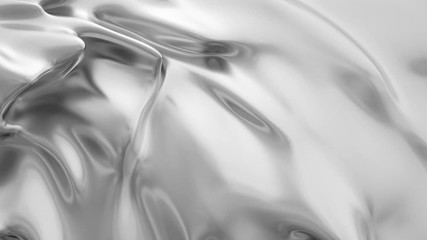 Wall Mural - abstract liquid. wave background. grey background. silver texture. Lava, chromium, mercury, liquid metal