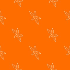 Poster - Pointed star pattern vector orange for any web design best