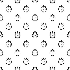 Poster - Stopwatch modern pattern seamless vector repeat geometric for any web design