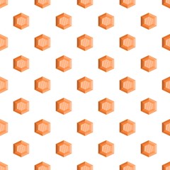 Poster - polygonal diamond pattern seamless vector repeat for any web design