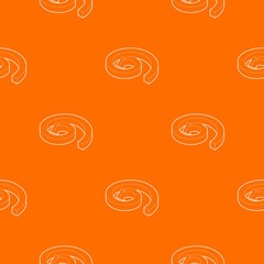 Poster - Spiral arrow pattern vector orange for any web design best