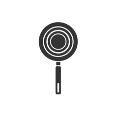 Aufkleber - Cooking pan icon template color editable. Kitchen tools symbol vector sign isolated on white background. Simple logo vector illustration for graphic and web design.