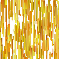 Poster - Orange modern abstract gradient background with vertical rounded stripe pattern - vector illustration