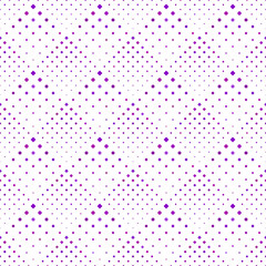 Poster - Geometrical seamless purple diagonal square pattern background - dark violet abstract vector graphic design
