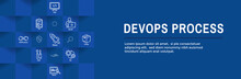 DevOps Icon Set - Dev Ops Web Header Banner