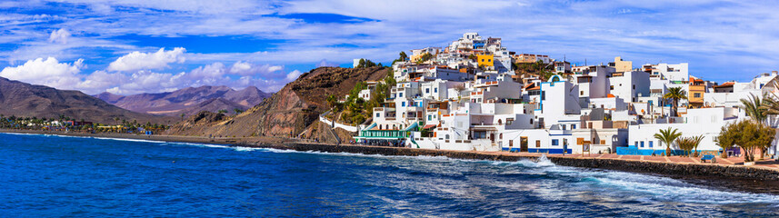 Fuerteventura holidays - scenic coastal village Las Playitas. Canary islands of Spain