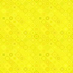 Poster - Yellow abstract geometrical diagonal shape pattern - vector mosaic background graphic design