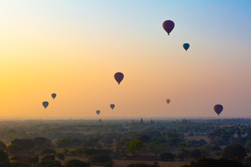 Wall Mural - Bagan is an ancient city and a UNESCO World Heritage Site located in the Mandalay Region of Myanmar.