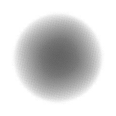 Wall Mural - abstract halftone dotted background. monochrome pattern with dot and circles. modern futuristic text