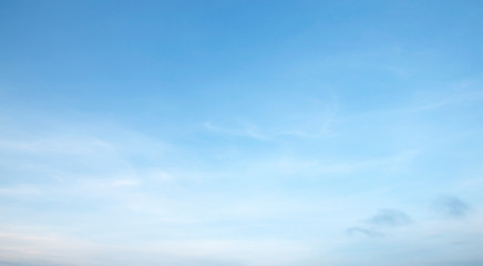 Wall Mural - air clouds in the blue sky