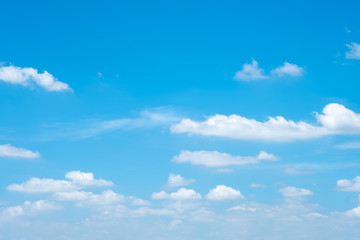 Wall Mural - beautiful blue sky clouds for background.