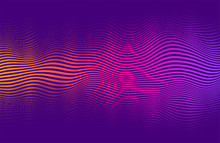 Abstract Halftone Gradient . Vector Vibrant Background, With Blending Colors And Textures.