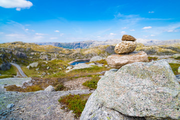 Wall Mural - Rough Norwegian landscape