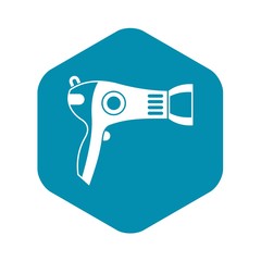 Wall Mural - Hairdryer icon. Simple illustration of hairdryer vector icon for web