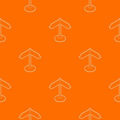 Poster - Direction sign pattern vector orange for any web design best