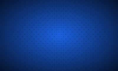 Simple blue vector background composed of a triangular mesh, modern seamless pattern