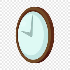 Poster - Round wall clock icon. Cartoon illustration of round wall clock vector icon for web