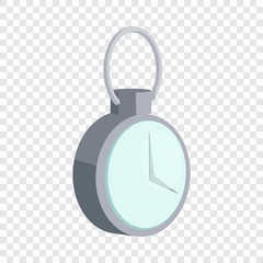 Poster - Mechanical pocket watch icon. Cartoon illustration of mechanical pocket watch vector icon for web