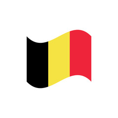 vector illustration of Belgium flag sign symbol