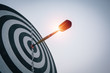 © Looker_Studio - Bullseye is a target of business. Dart is an opportunity and Dartboard is the target and goal. So both of that represent a challenge in business marketing as concept.