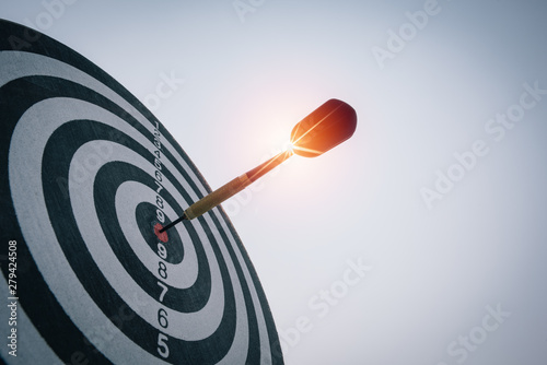 Fotomural Bullseye is a target of business