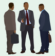 © Ellegant - Black Businessmen Having Conversation
