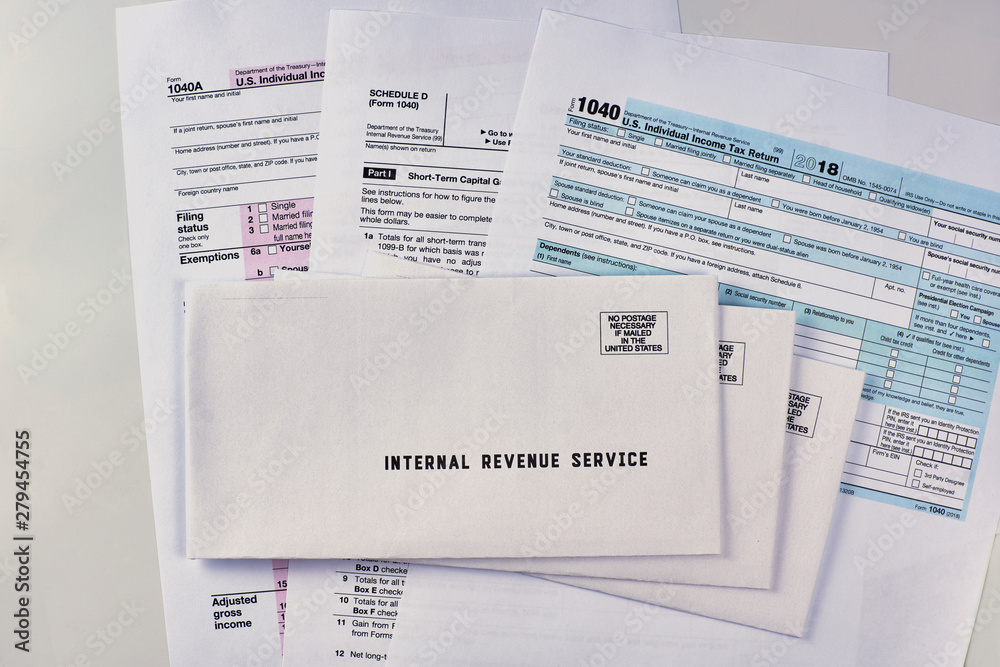 Internal Revenue Service Tax Forms And Publications