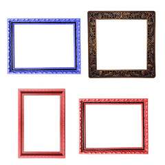 Canvas Print - frame set isolated on white