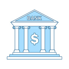 Poster - Bank Icon