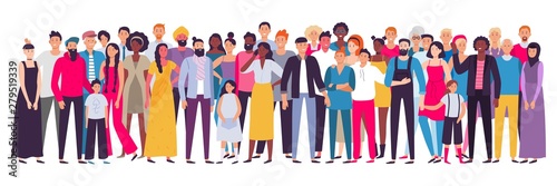 Fotografía Multiethnic group of people
