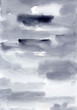 Gray color gradient drawing paint,Gray watercolor background as smog